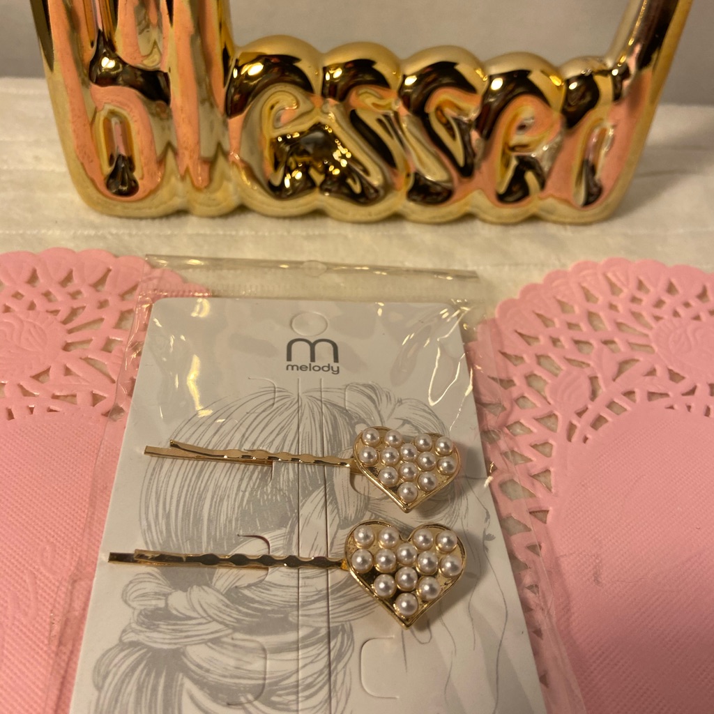Heart Hair Pins